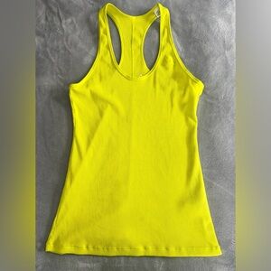 adidas Bright Yellow Tank Top